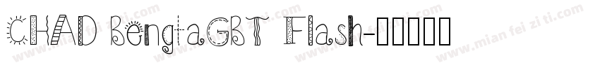 CHAD BengtaGBT Flash字体转换